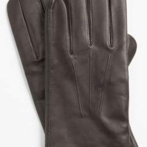 Nordstrom® Men's Cashmere Lined Leather Gloves